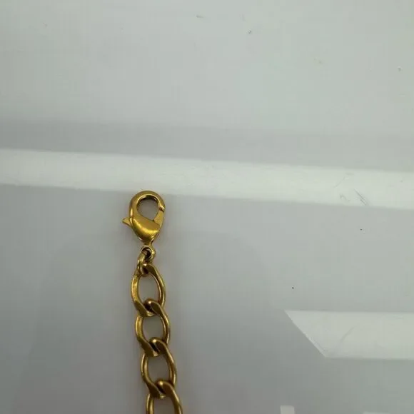 Christian Dior 30 Montaigne Petit Gold Chain Necklace - Picture 7 of 9